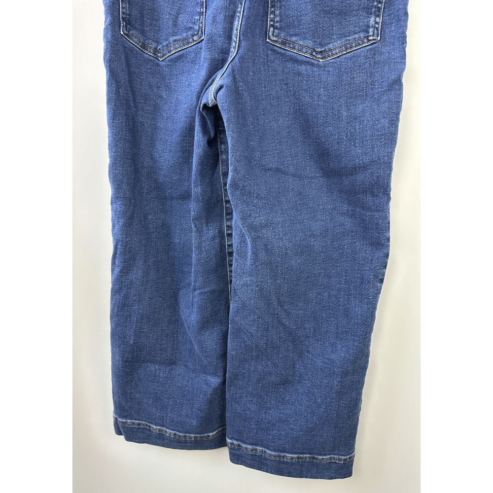 Pilcro Anthropologie The Skipper Wide Leg Cropped High Rise Jean No Size 28 x 24 - Picture 14 of 14
